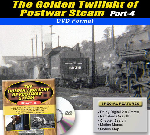 Golden Twilight of Postwar Steam Part 4 DVD