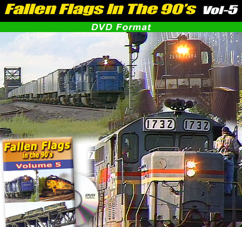 Fallen Flags in the 90s Volume 5 DVD