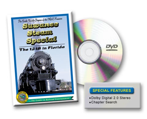 Suwanee Steam Special - The 1218 in Florida DVD